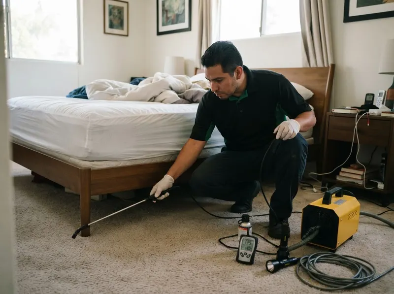 Bed Bug Heat and Residual Treatments in Los Angeles, CA